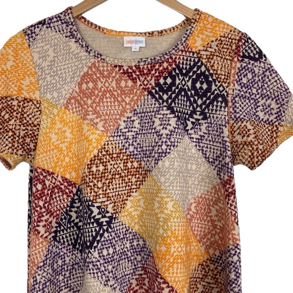 LuLaRoe Dresses & Skirts - LuLaRoe Geometric Plaid Swing Dress